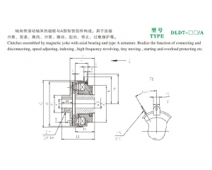 DLD7/A單片電磁離合器